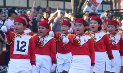 lomba gerak jalan sd di buleleng