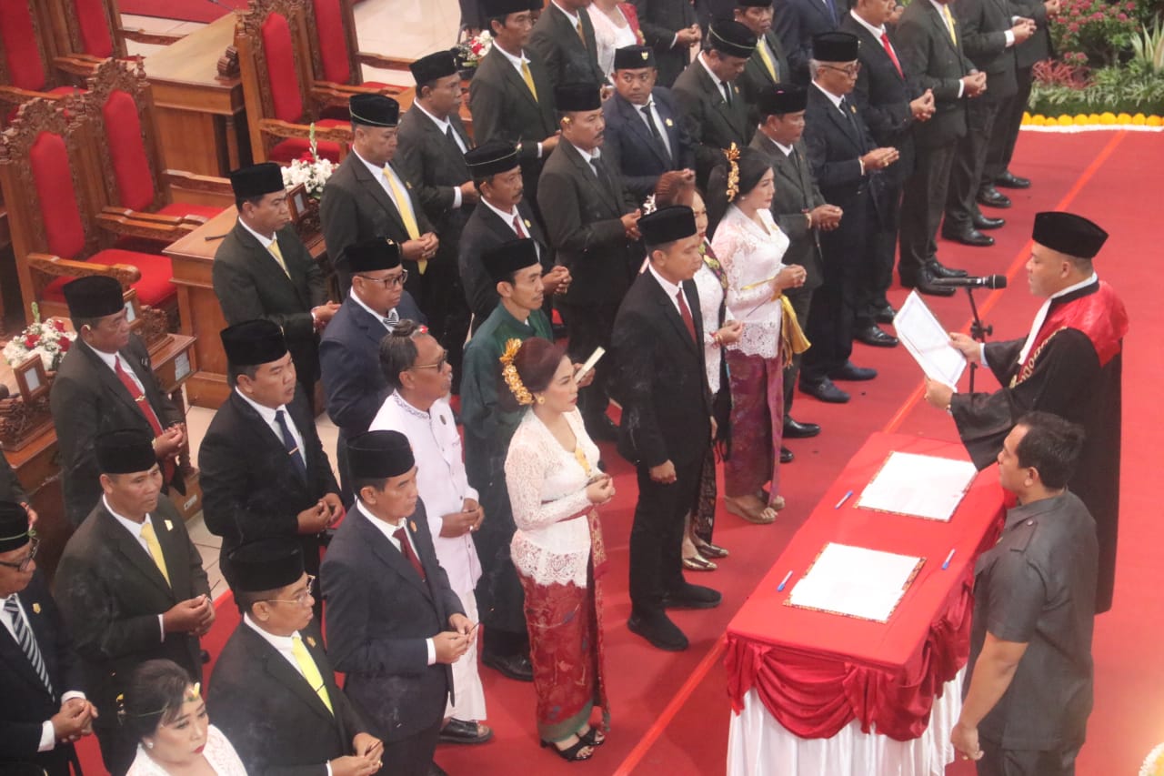 pelantikan dprd buleleng