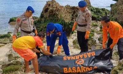 jenasah wna di pantai bingin