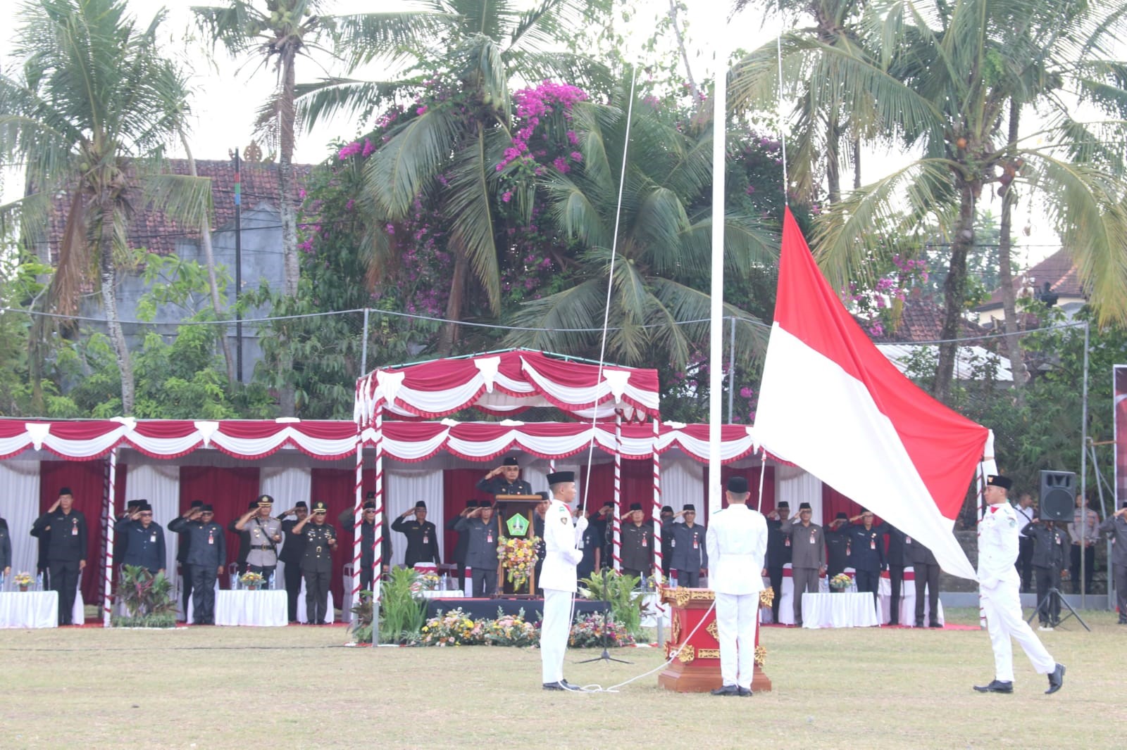 upacara sumpah pemuda di tabanan