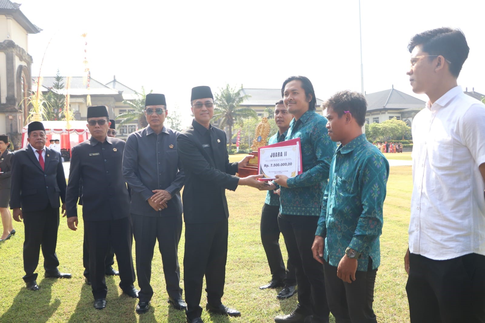 upacara sumpah pemuda di badung