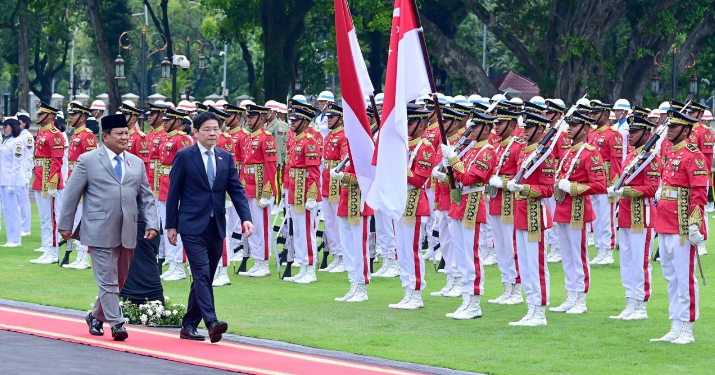 kunjungan pm singapura