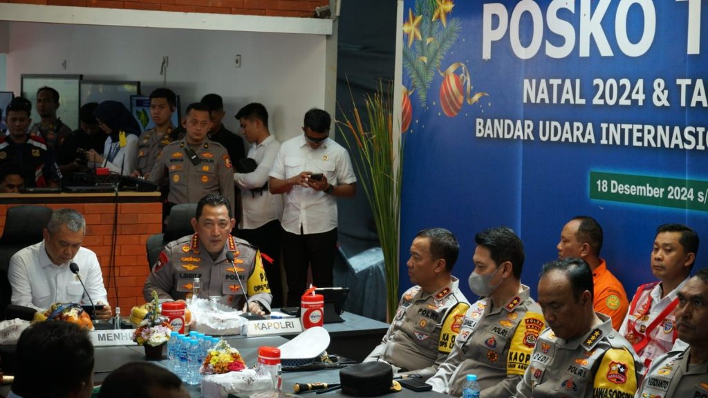 Posko Terpadu operasi lilin ngurah rai