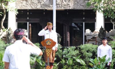 upacara hari Bela Negara di bali