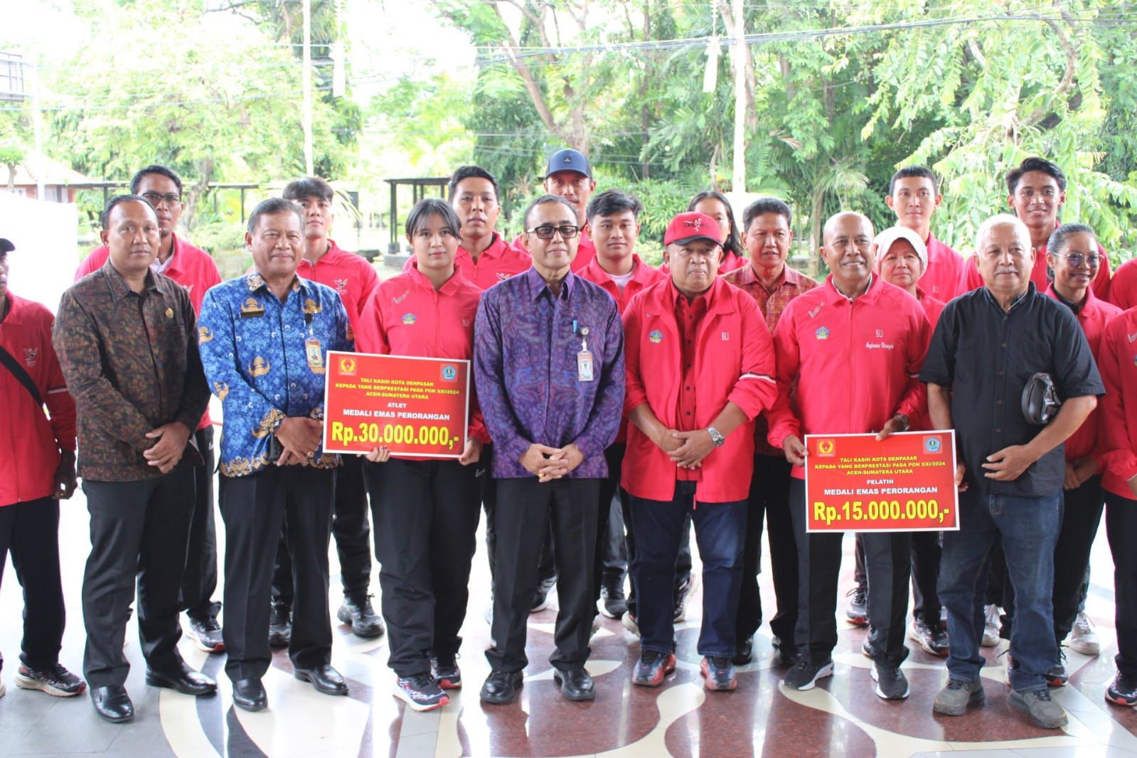 bonus atlet denpasar