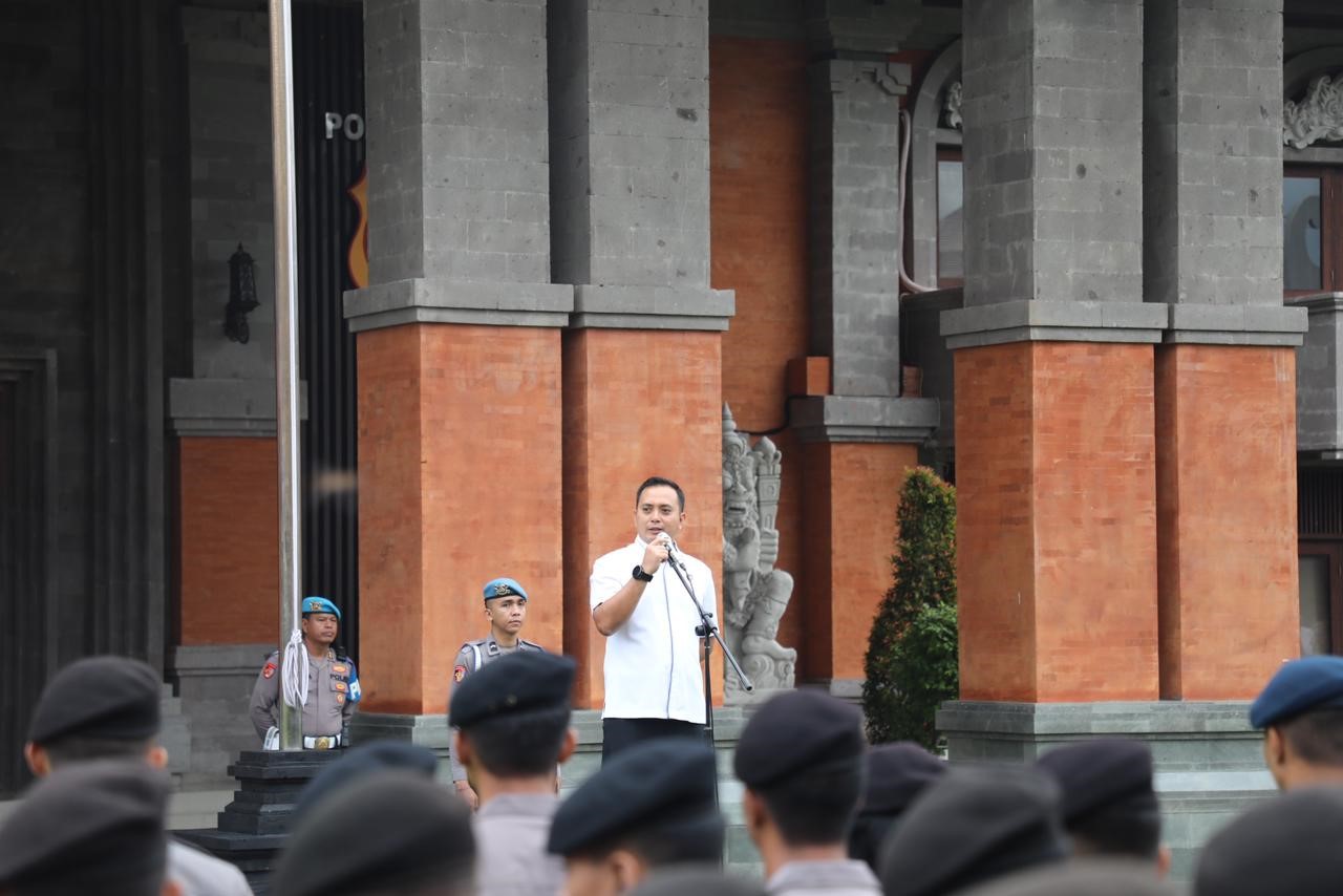 apel pagi polda bali