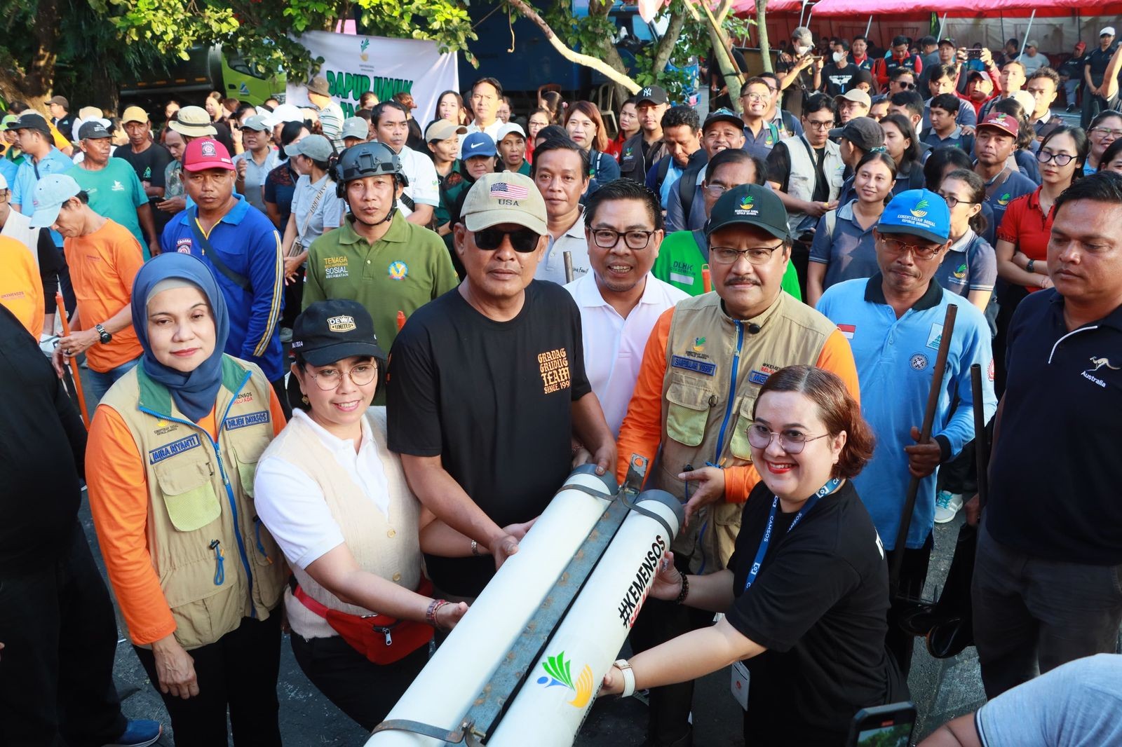 kerja bakti kemensos