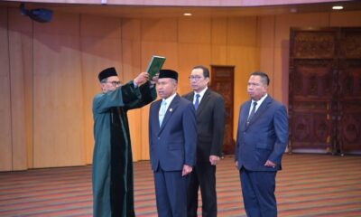 kepala basarnas resmi dilantik