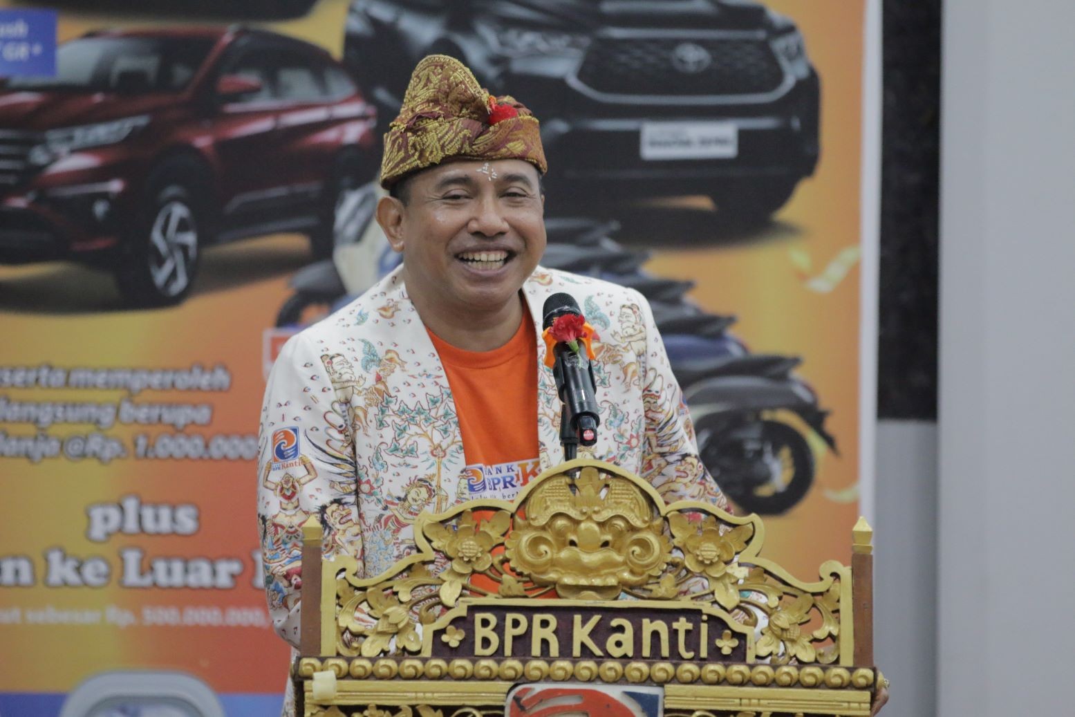 Direktur Utama BPR Kanti Made Arya Amitaba. (Foto: gs)