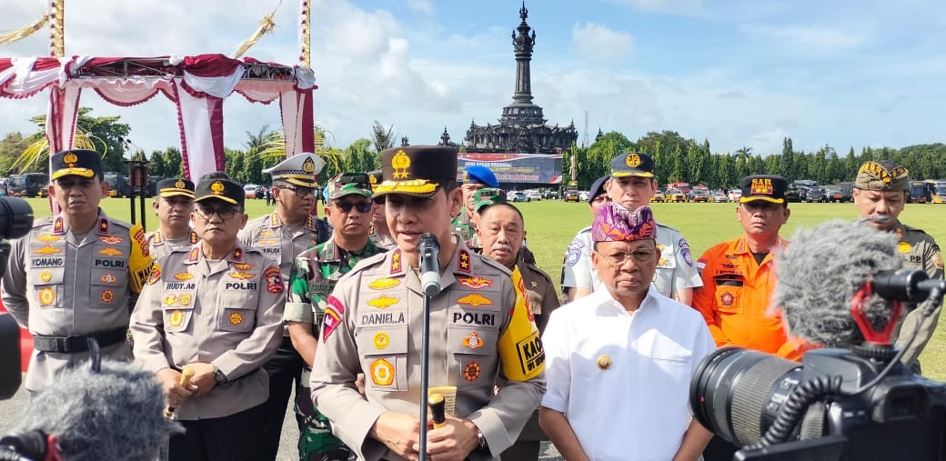 Bus mudik polda bali