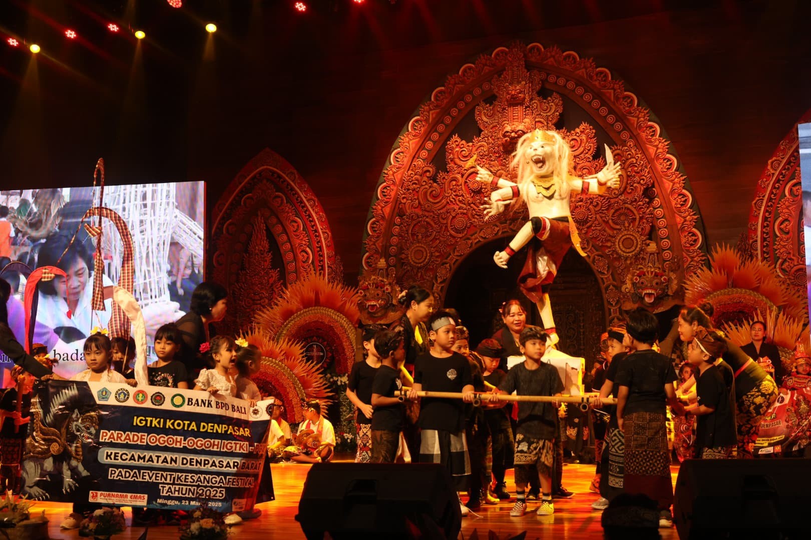 Parade Ogoh-ogoh TK denpasar