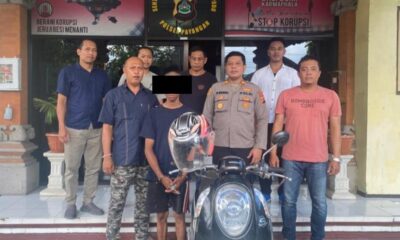 pencurian motor di payangan