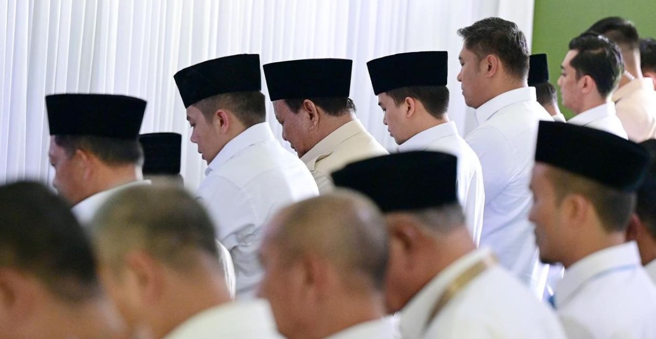 prabowo salat jumat