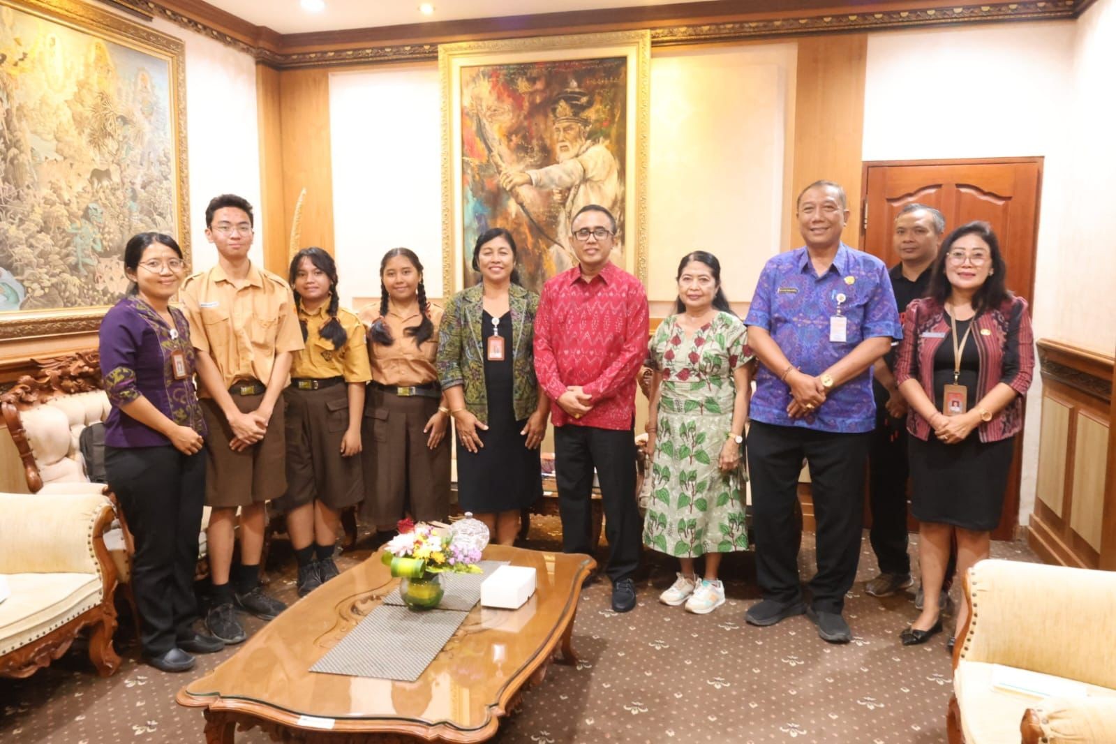 Walikota Jaya Negara Dukung Siswa yang Ikuti Program