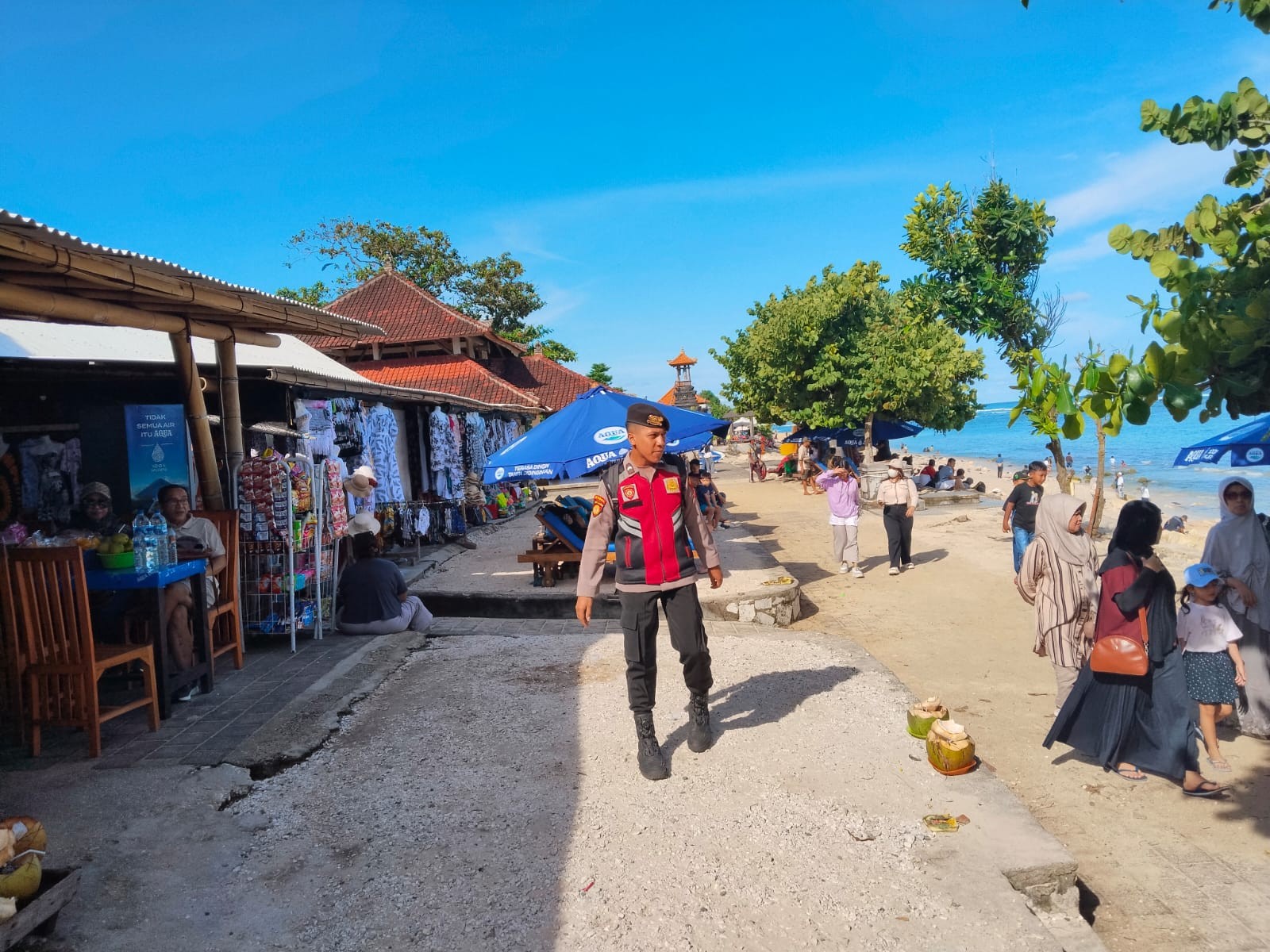 pengamanan Pantai Pandawa