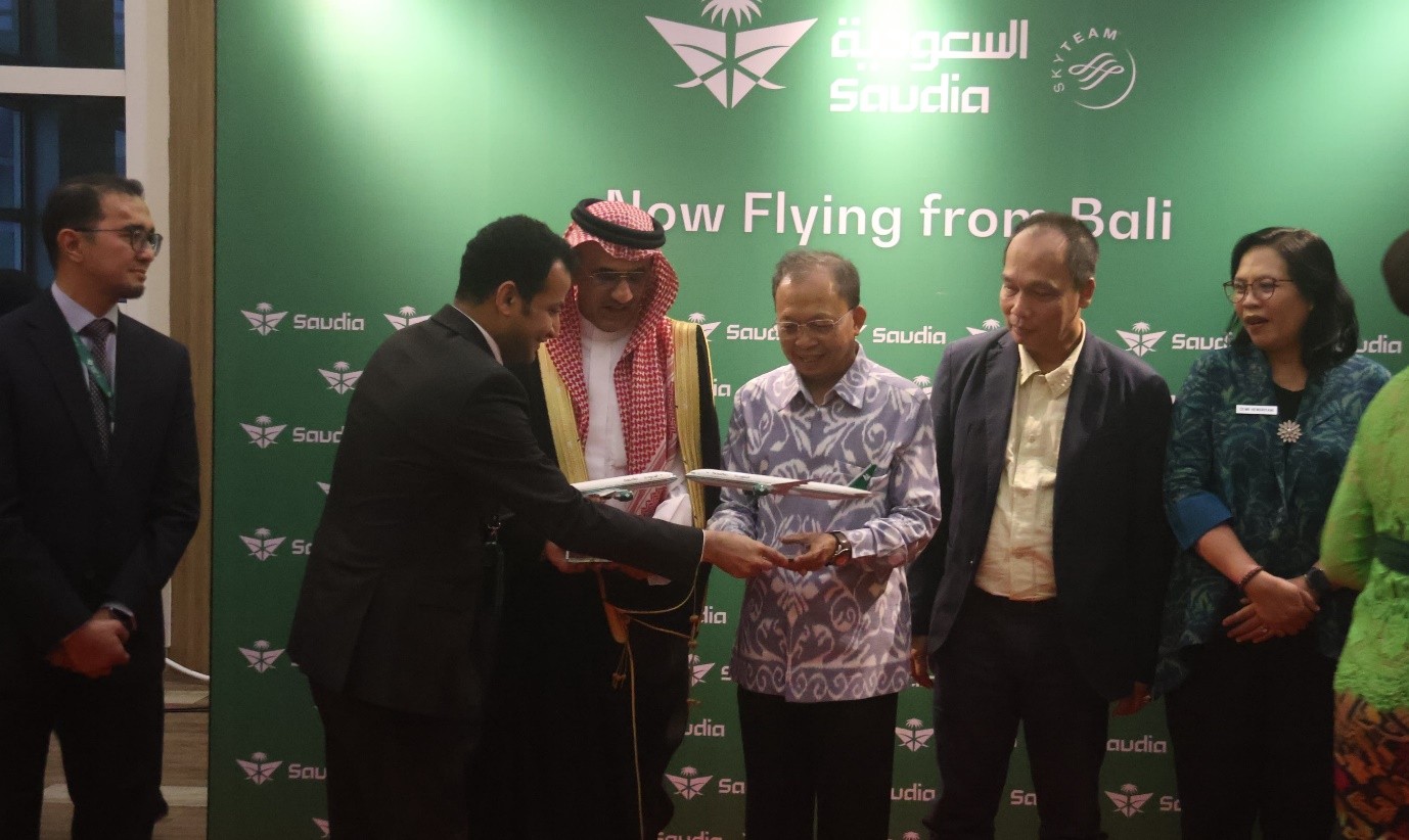 Saudi Airlines di bali
