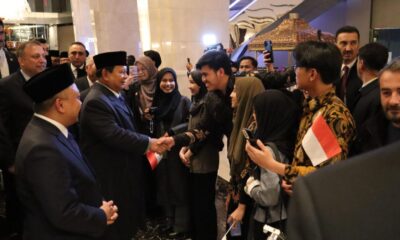 Sambutan Hangat dan Meriah Iringi Kedatangan Presiden Prabowo di Turkiye