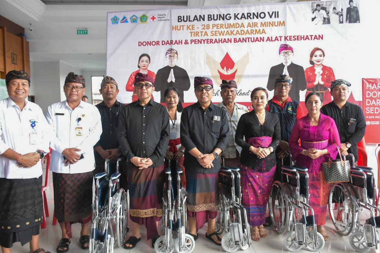 Dari Aksi Donor Darah, Bantuan Kursi Roda Hingga Sembako
