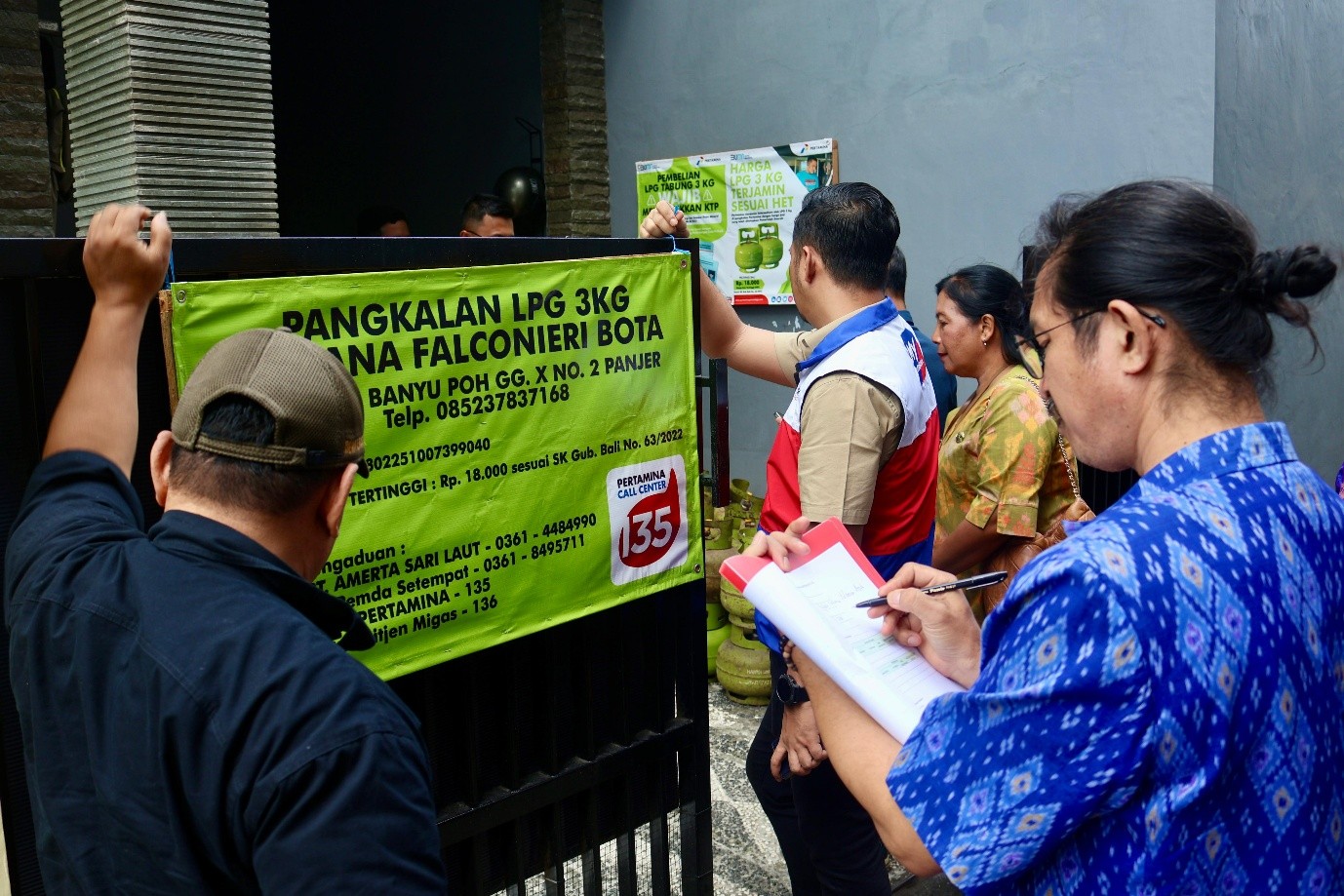 sidak lpg di bali
