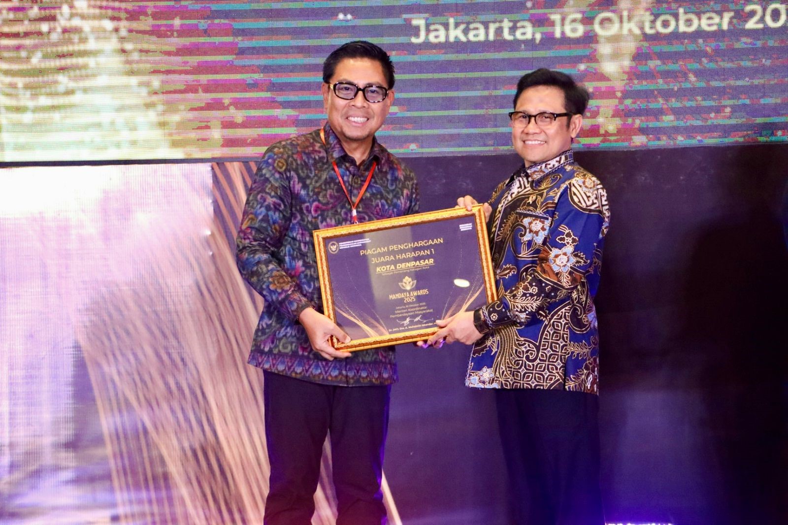 Penghargaan Mandaya denpasar