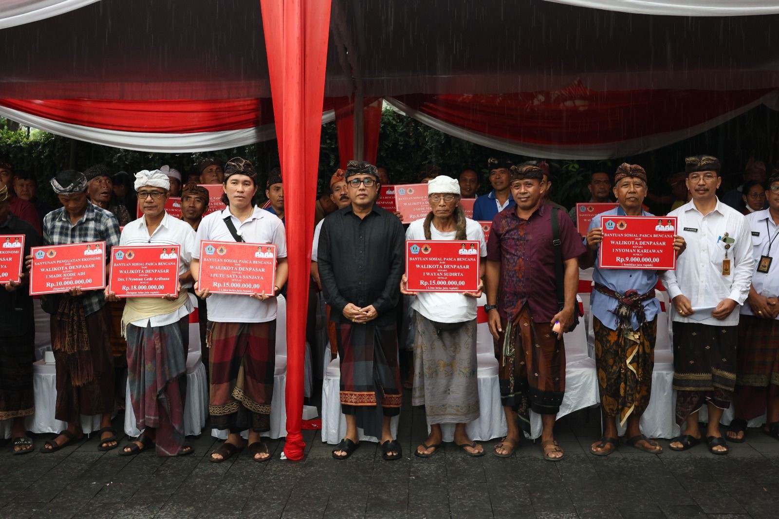 bantuan bencana denpasar