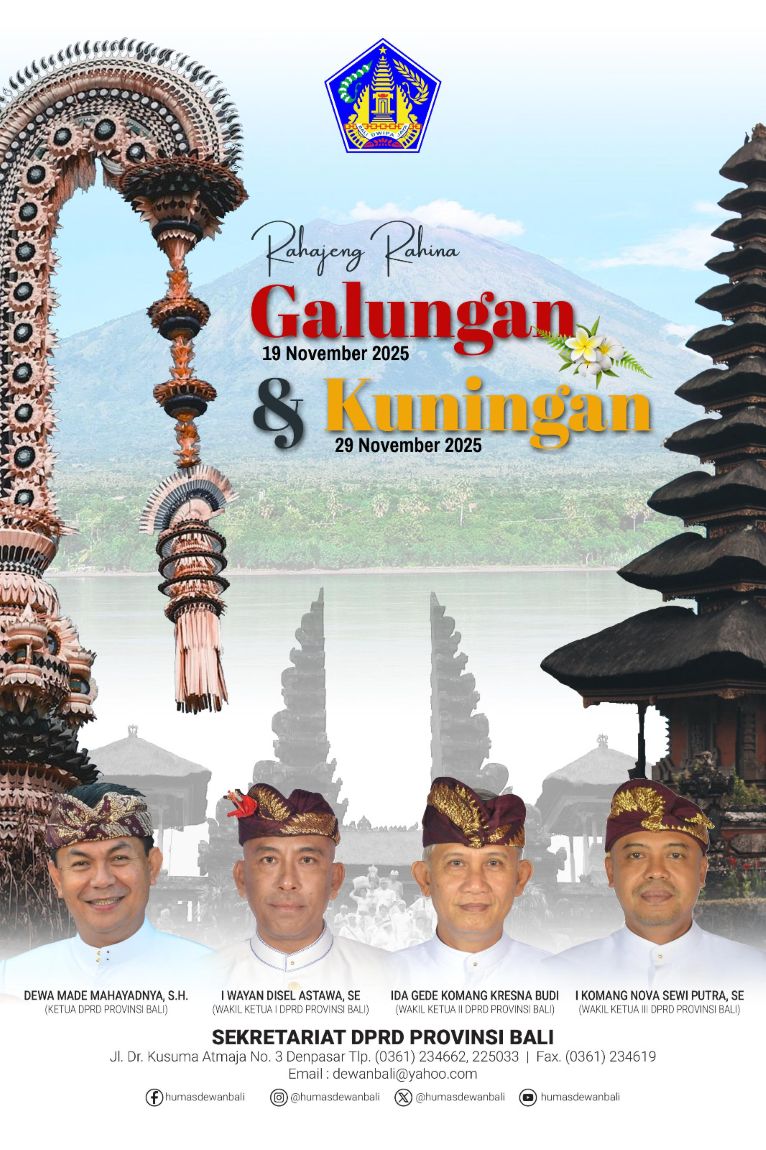 DPRD Bali Galungan dan Kuningan