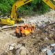 pekerja tertimbun longsor di ungasan