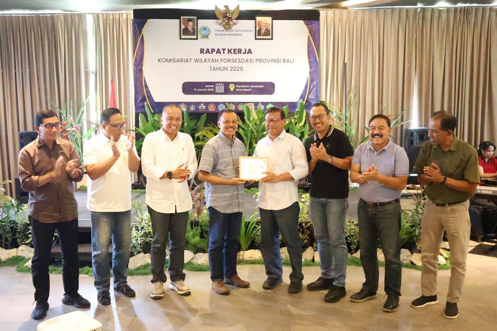 Sekda Eddy Mulya