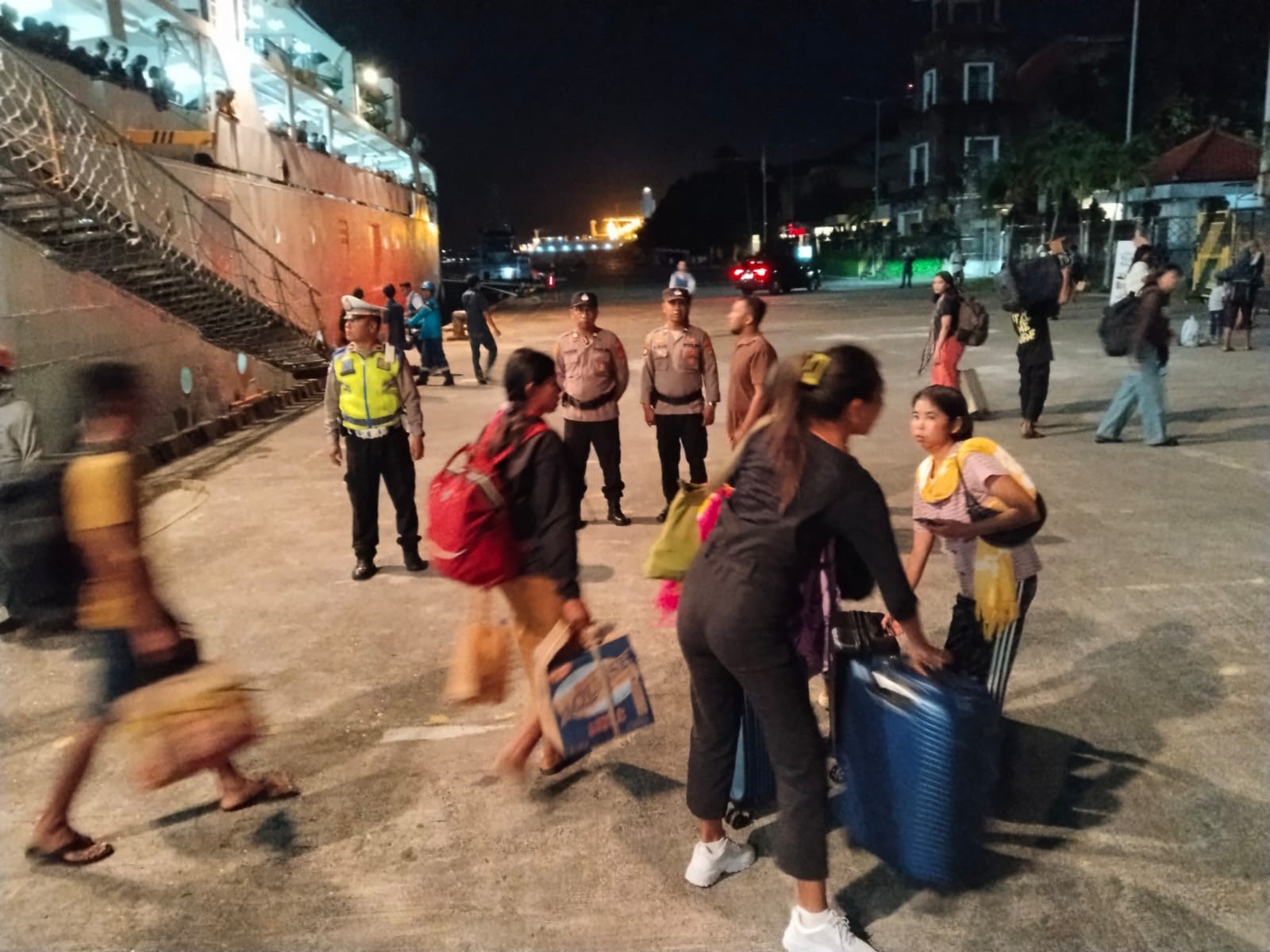 pengamanan pelabuhan benoa