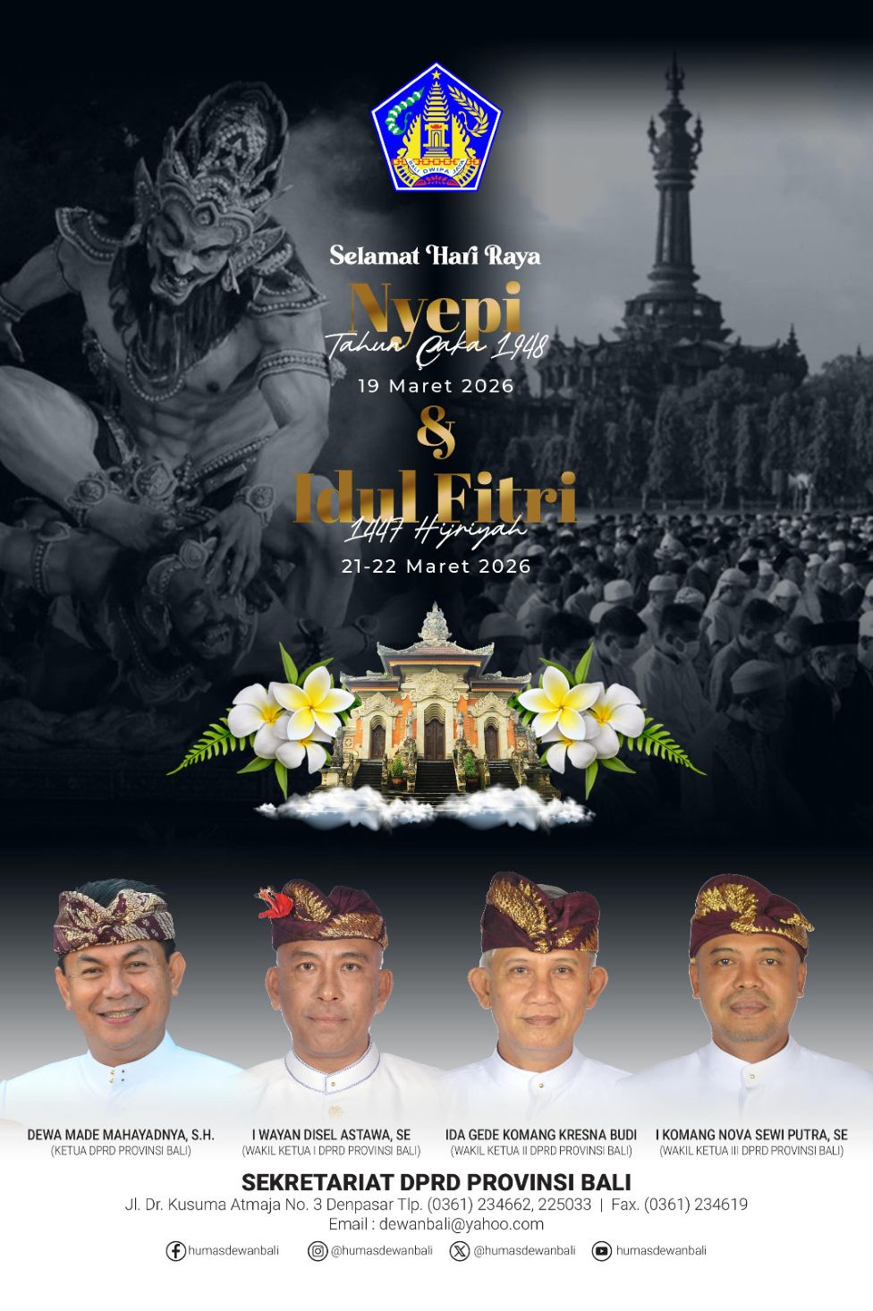 Nyepi DPRD Bali