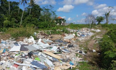 pembakaran sampah di kemenuh