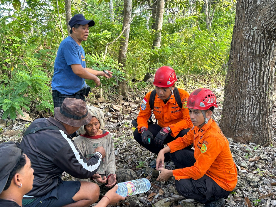 nenek hilang di nusa penida