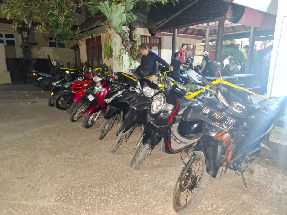 pencurian motor di sukawati