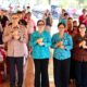 Ketua TP PKK Rai Wahyuni Sanjaya menghadiri Aksi Sosial Bergerak dan Berbagi Tahap II bersama TP PKK Provinsi Bali di Kabupaten Tabanan.