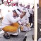 Bupati Badung Adi Arnawa menghadiri Karya Melaspas di Pura Gede Batur, Banjar Pengembungan, Desa Pererenan, Mengwi.