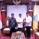 Gubernur Bali Wayan Koster menerima jajaran Ombudsman RI di Kantor Gubernur Bali, Renon, Denpasar.
