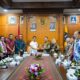 Bupati Badung Adi Arnawa menerima kunjungan Wakil Bupati Tapin Hj. Juanda beserta jajaran di Ruang Tamu Bupati Badung, Puspem Badung.