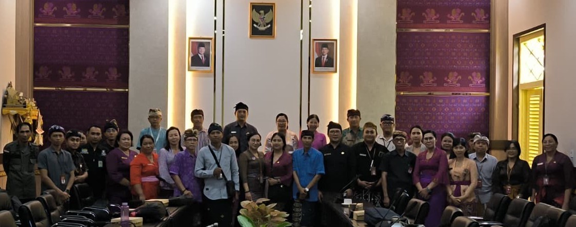 Rapat Koordinasi Penyelenggaraan Kabupaten/Kota Sehat di Ruang Rapat Bappeda Kabupaten Buleleng dihadiri jajaran OPD.