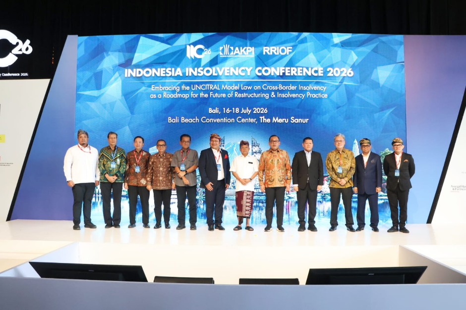 Gubernur Koster menghadiri Indonesia Insolvency Conference 2026 di The Meru Sanur