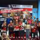 Penutupan Turnamen Tenis Meja Hari Pajak 2026 ditandai penyerahan piala, piagam, dan tabungan Bank BPD Bali di Graha Yowana Suci Denpasar