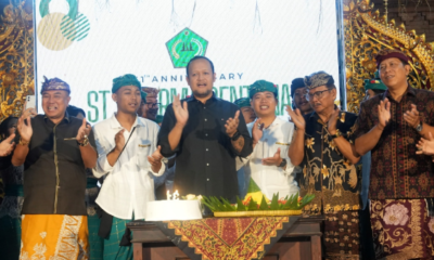 Wakil Bupati Badung Bagus Alit Sucipta menghadiri puncak HUT Ke-31 Sekaa Teruna Dharma Sentana di Banjar Pasekan, Desa Munggu