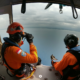 Tim SAR gabungan mengerahkan Helikopter Bell 412 milik Finns SGi Air Bali untuk pencarian nelayan hilang di perairan