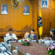 Bupati Badung Adi Arnawa menerima kunjungan delegasi Shonan-Bali Friendship Association dari Kota Fujisawa Jepang di Puspem Badung