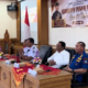 Ketua DPRD Kabupaten Badung I Gusti Anom Gumanti menghadiri acara pisah sambut Camat Kuta di Kantor Camat Kuta.