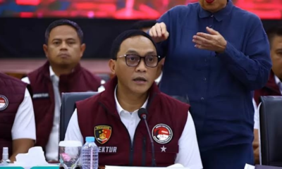 Direktur Tindak Pidana Narkoba Bareskrim Polri Brigjen Pol. Eko Hadi Santoso memberikan keterangan pers terkait penangkapan buron kasus ekstasi.