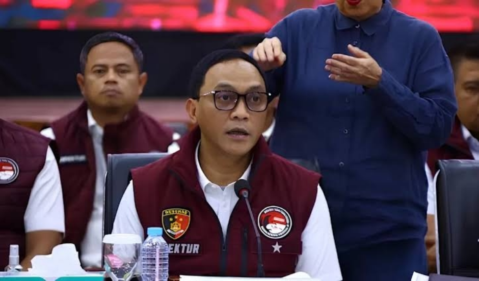 Direktur Tindak Pidana Narkoba Bareskrim Polri Brigjen Pol. Eko Hadi Santoso memberikan keterangan pers terkait penangkapan buron kasus ekstasi.