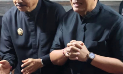 Bupati Tabanan I Komang Gede Sanjaya bersama Wakil Bupati Dirga.