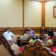 Bupati Badung I Wayan Adi Arnawa menerima kunjungan kerja Bupati Manggarai di Puspem Badung.