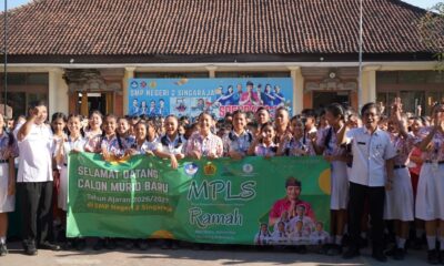 Suasana Masa Pengenalan Lingkungan Sekolah (MPLS) Ramah di SMP Negeri 2 Singaraja, Kabupaten Buleleng