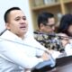 Anggota Komisi VI DPR RI Mufti An'am dalam Rapat Kerja Komisi VI DPR RI bersama Menteri Perdagangan di Senayan, Jakarta.